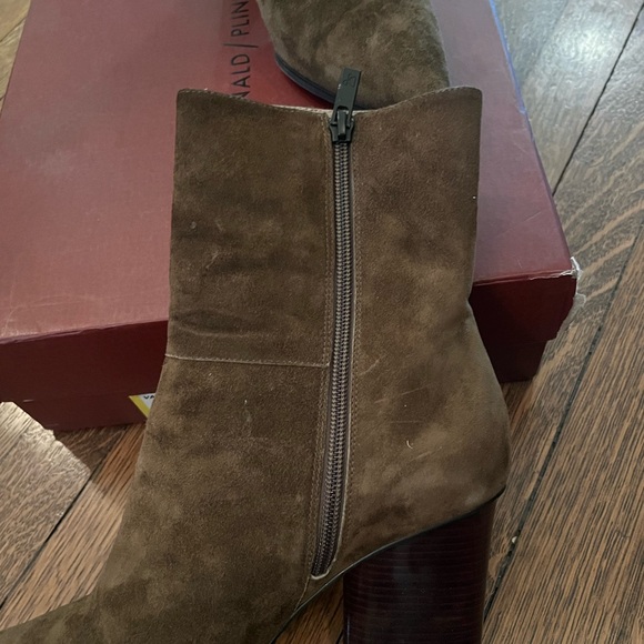 Donald Pliner Suede Heeled Boot - Picture 4 of 4
